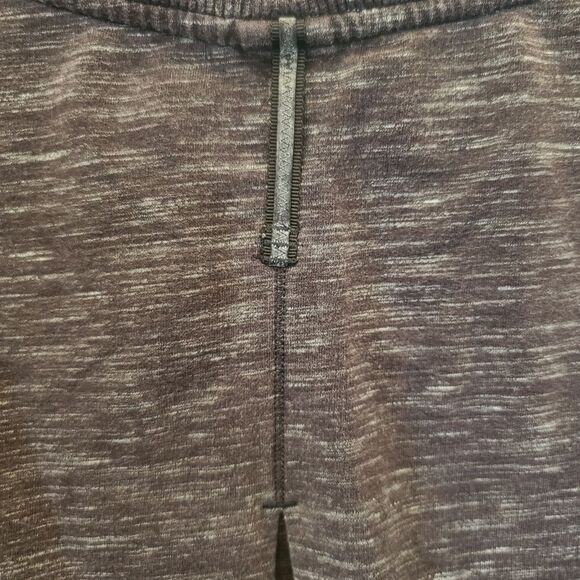 Lululemon Exhalation Pullover II Heathered Marled Black Size 8 Yoga - Picture 8 of 9